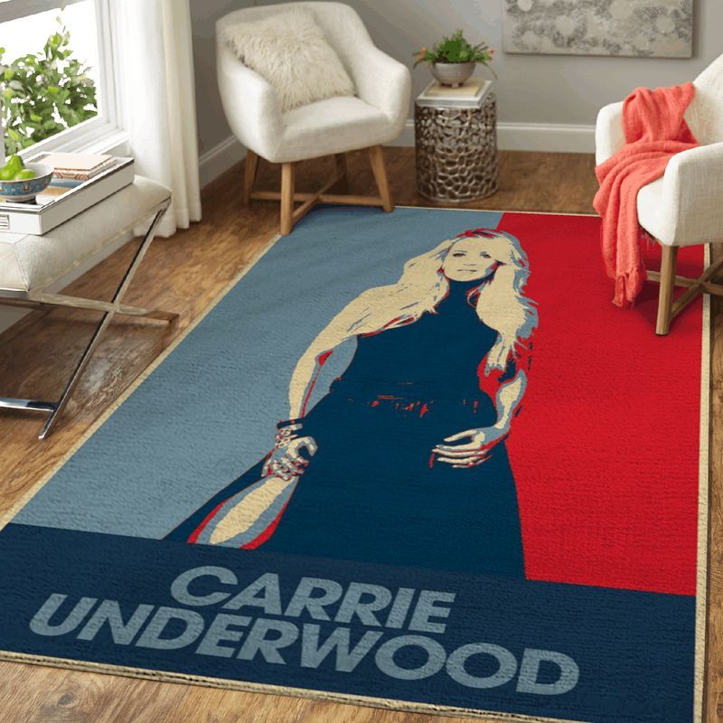 Carrie Underwood, chanteuse américaine, Art Tapis Carrie Underwood, chanteuse américaine, Art Tapis