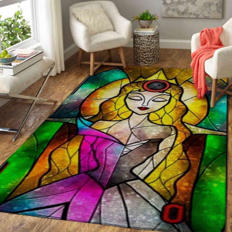 Tapis Disney Princesse Aurore La Belle au bois dormant 1