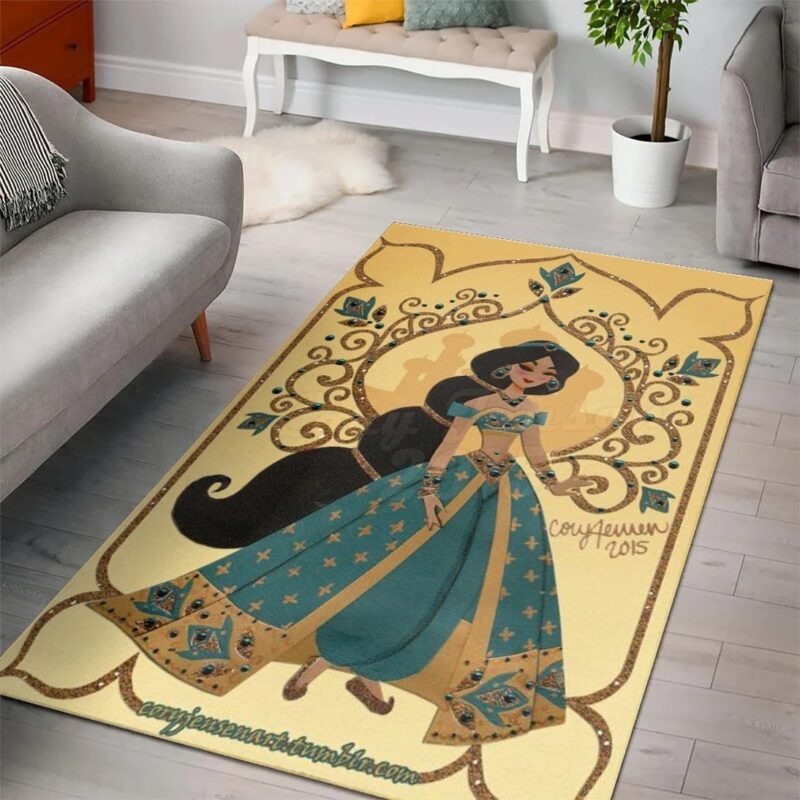 Tapis de personnages de princesses Disney et de films Disney