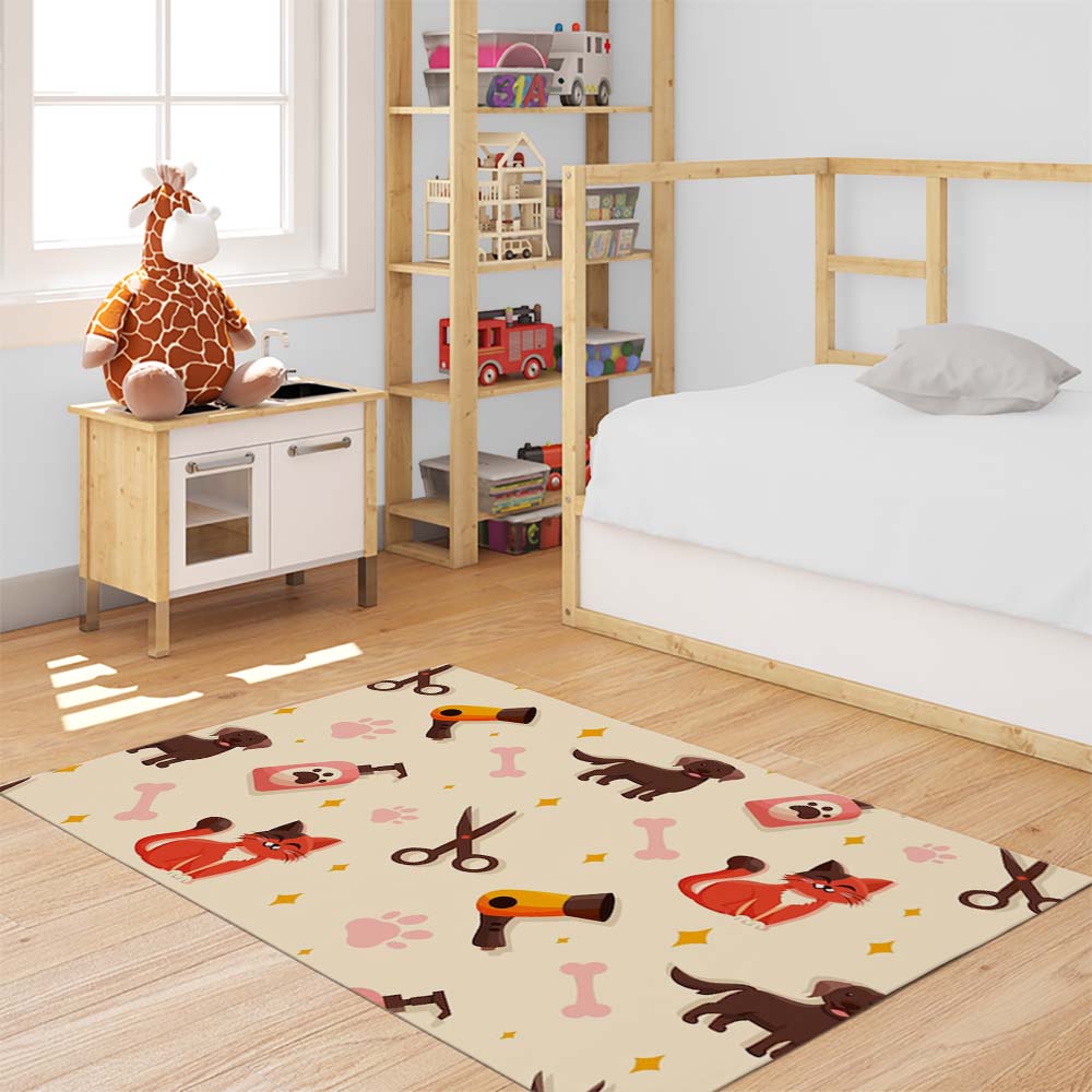 tapis de soins pour animaux de compagnie dessiné à la main 3 tapis de soins pour animaux de compagnie dessiné à la main 3